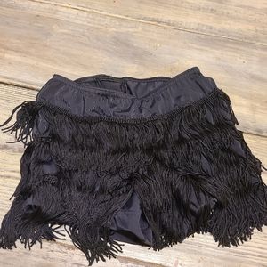 Small Child Fringe Dance Shorts